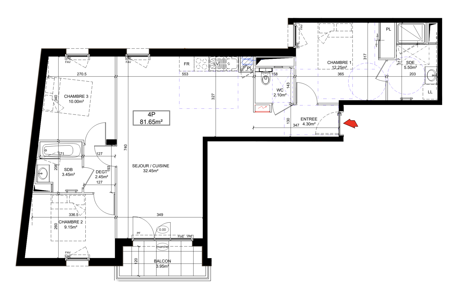 appartement 4 pièces en vente sur DINARD (35800)